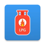 gas booking app android application logo